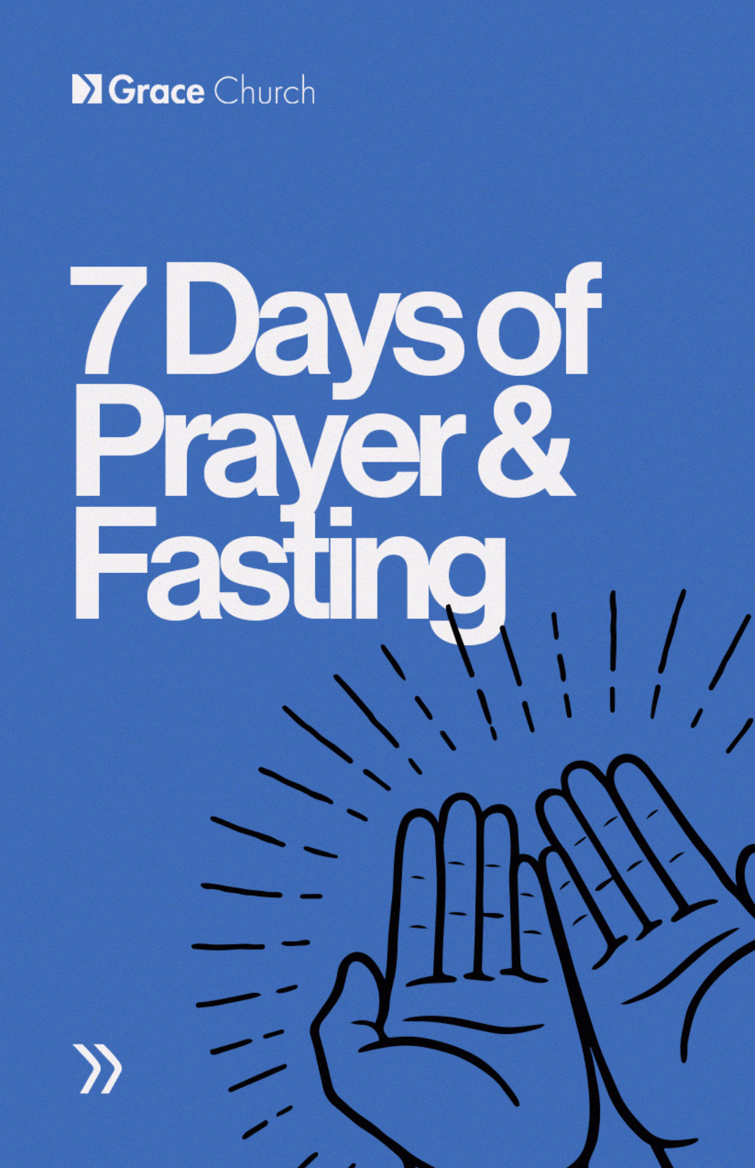 7 Days of Prayer & Fasting booklet page 1